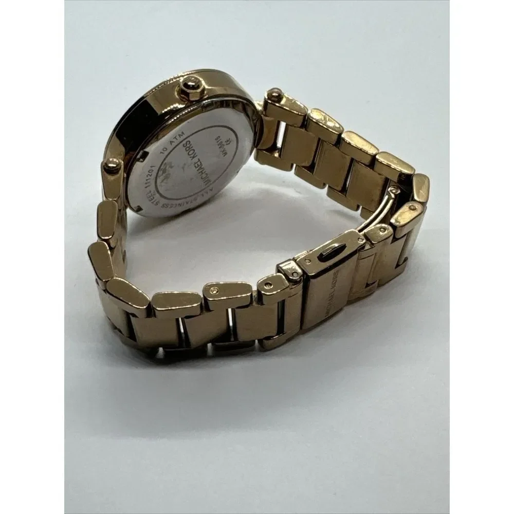 Michael Kors Mini Parker MK5616 Women Rose Gold Analog Dial Quartz Watch JNA833